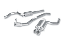 2009-2016 Audi A4 B8 Catback Sportavgassystem S-Type Borla
